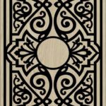 Decorative Slotted Panel 506 Pattern PDF File