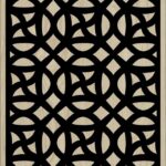 Decorative Slotted Panel 507 Pattern PDF File