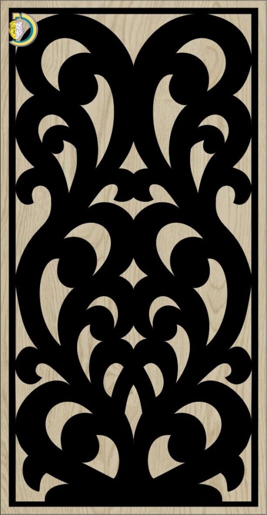 Decorative Slotted Panel 508 Pattern PDF File