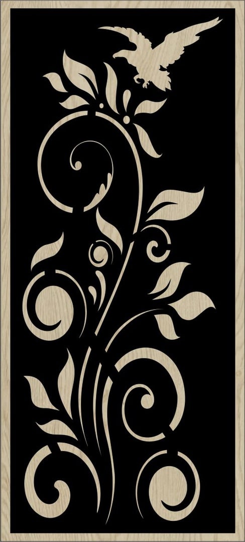 Decorative Slotted Panel 51 Pattern PDF File