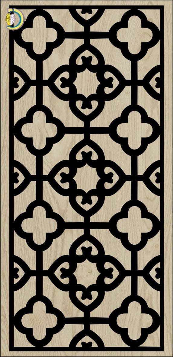 Decorative Slotted Panel 510 Pattern PDF File