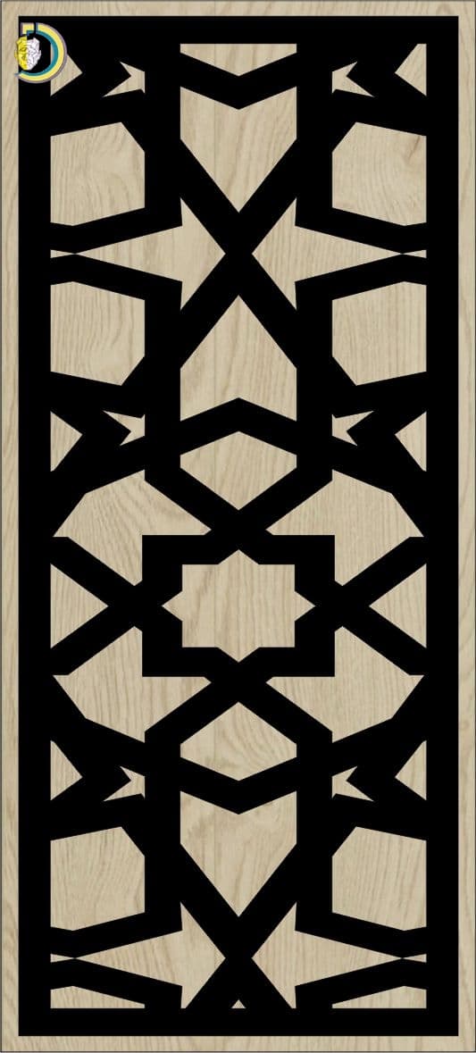 Decorative Slotted Panel 514 Pattern PDF File