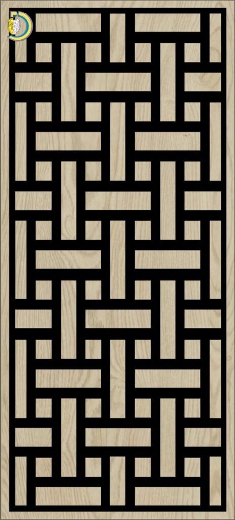 Decorative Slotted Panel 515 Pattern PDF File