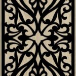 Decorative Slotted Panel 519 Pattern PDF File