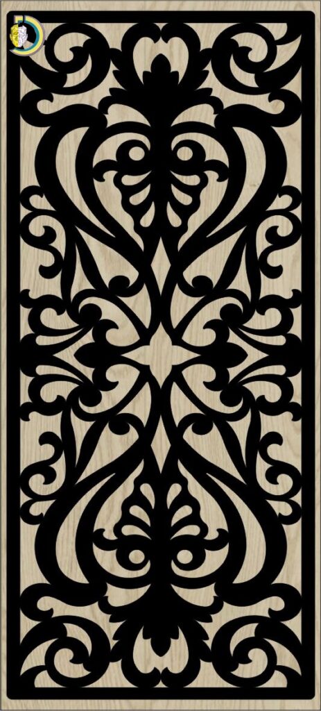 Decorative Slotted Panel 519 Pattern PDF File