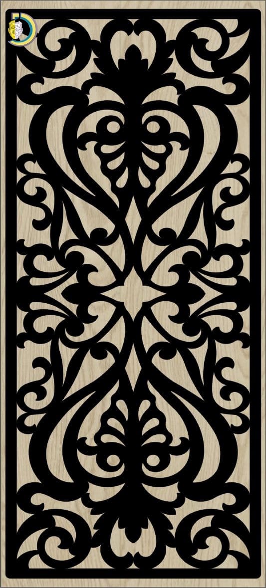 Decorative Slotted Panel 519 Pattern PDF File