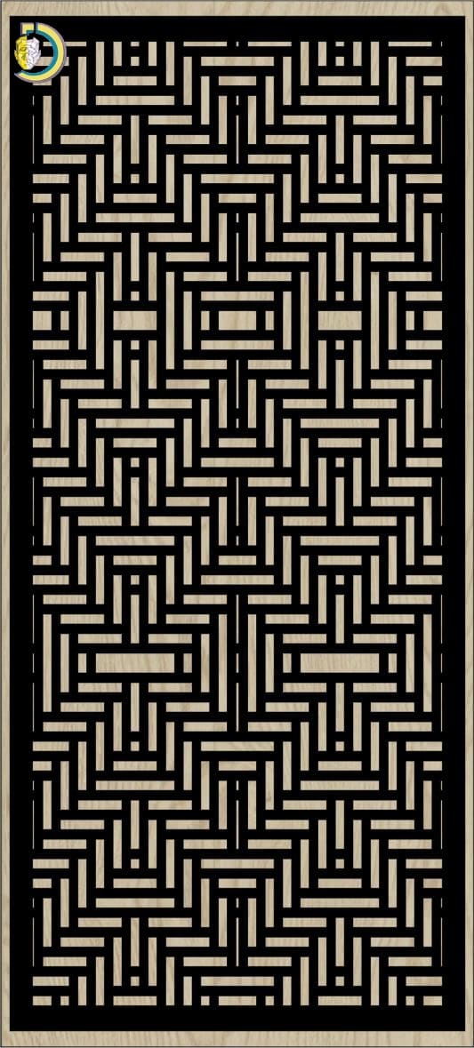 Decorative Slotted Panel 521 Pattern PDF File