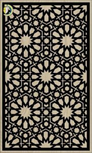 Decorative Slotted Panel 526 Pattern PDF File