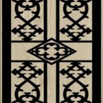 Decorative Slotted Panel 527 Pattern PDF File