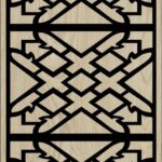 Decorative Slotted Panel 532 Pattern PDF File