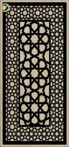 Decorative Slotted Panel 533 Pattern PDF File