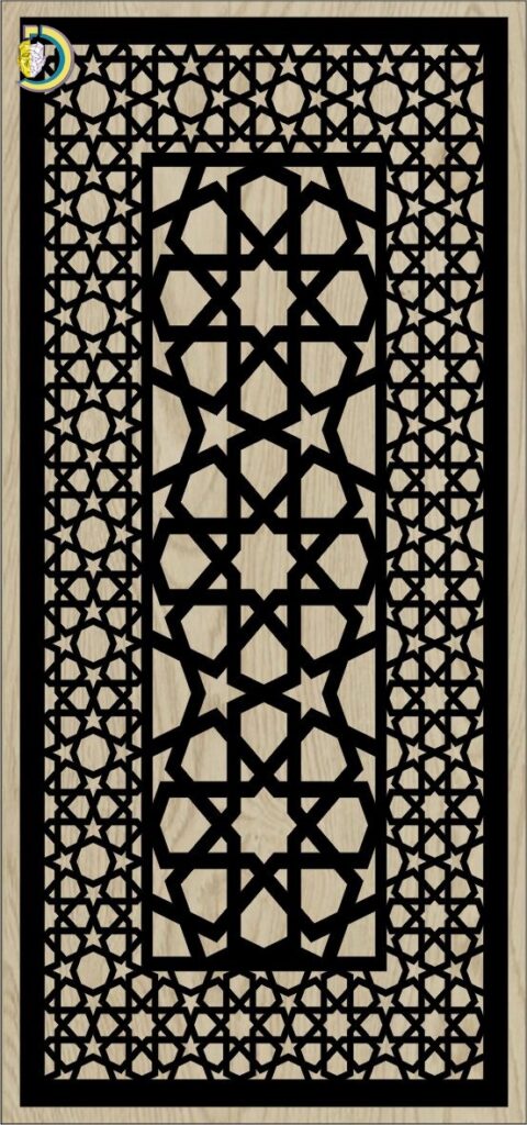 Decorative Slotted Panel 533 Pattern PDF File