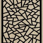 Decorative Slotted Panel 538 Pattern PDF File