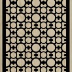 Decorative Slotted Panel 539 Pattern PDF File