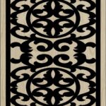 Decorative Slotted Panel 541 Pattern PDF File