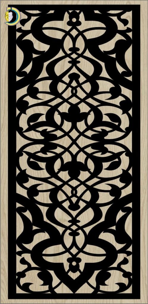 Decorative Slotted Panel 546 Pattern PDF File