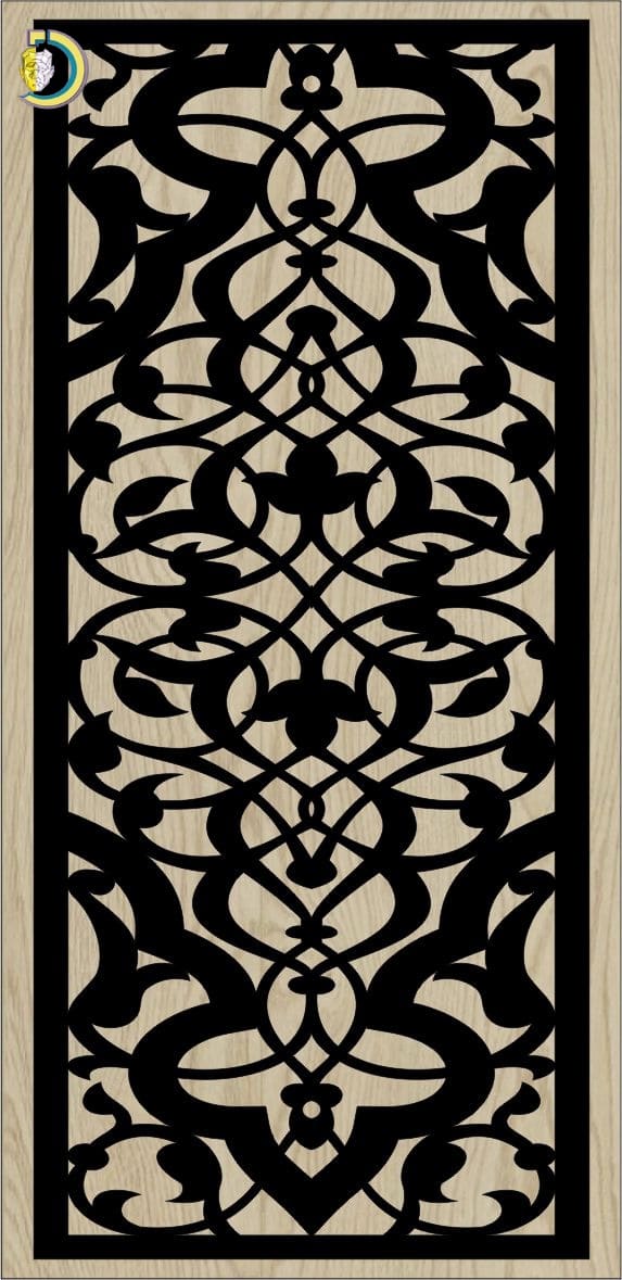 Decorative Slotted Panel 546 Pattern PDF File