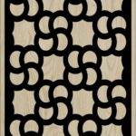 Decorative Slotted Panel 547 Pattern PDF File