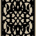 Decorative Slotted Panel 549 Pattern PDF File