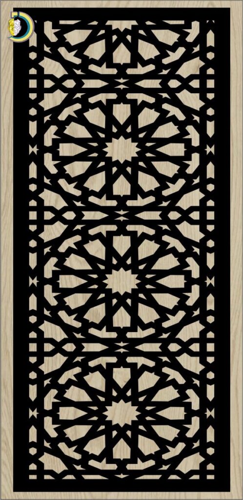 Decorative Slotted Panel 550 Pattern PDF File