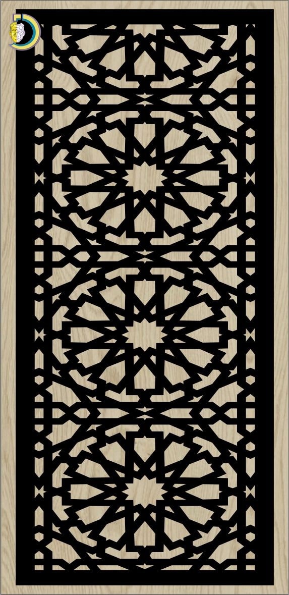 Decorative Slotted Panel 550 Pattern PDF File