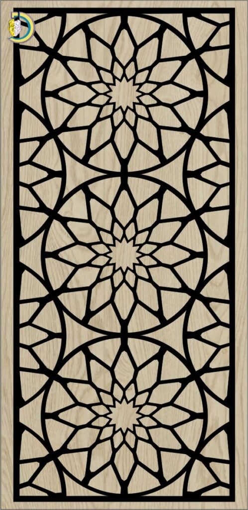 Decorative Slotted Panel 551 Pattern PDF File