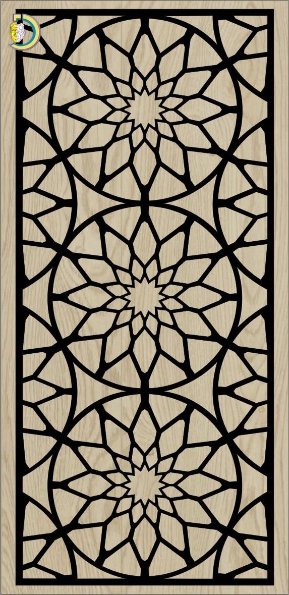 Decorative Slotted Panel 551 Pattern PDF File