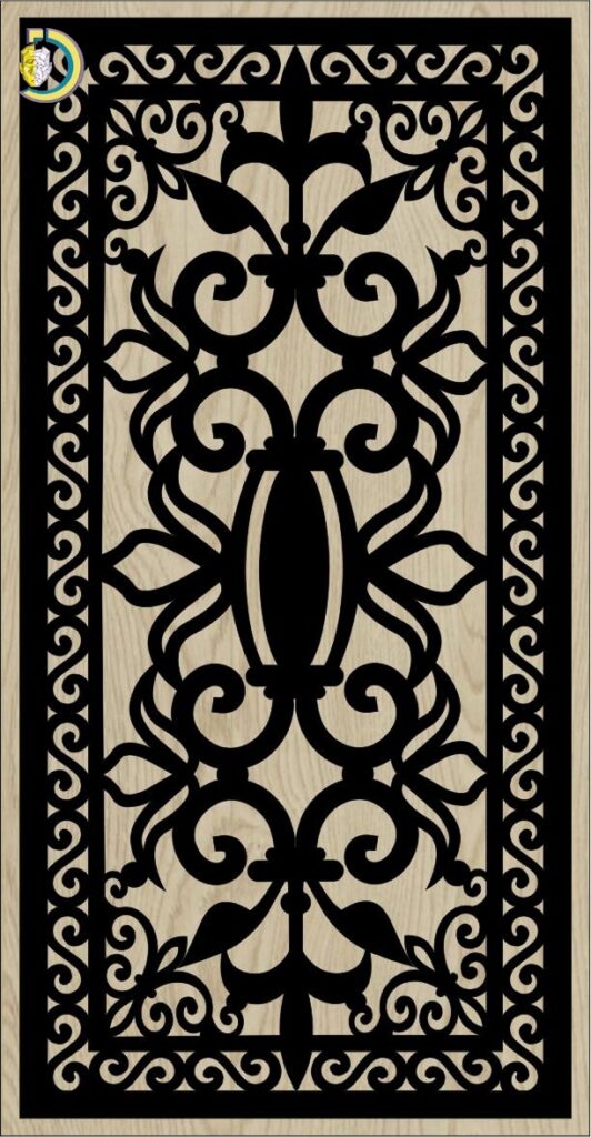 Decorative Slotted Panel 553 Pattern PDF File