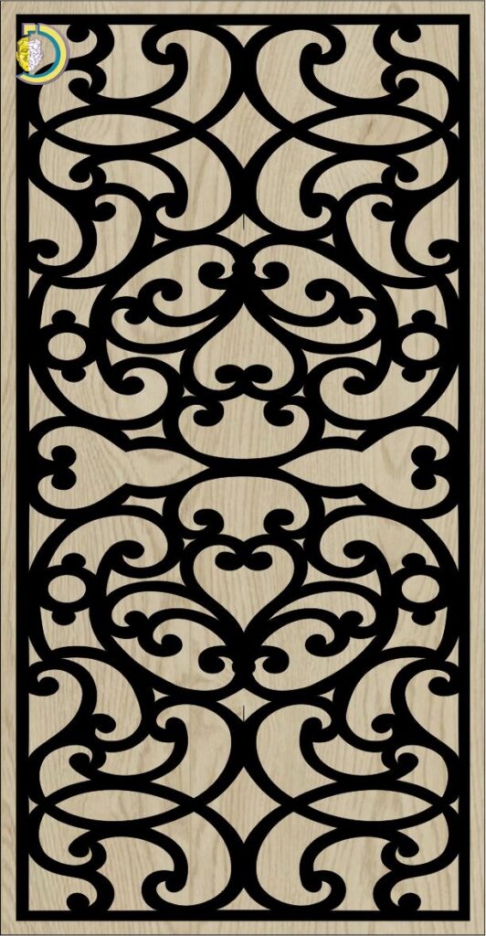 Decorative Slotted Panel 554 Pattern PDF File