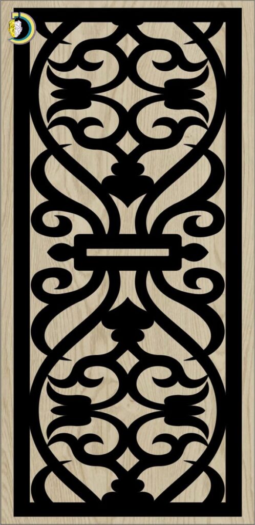 Decorative Slotted Panel 558 Pattern PDF File