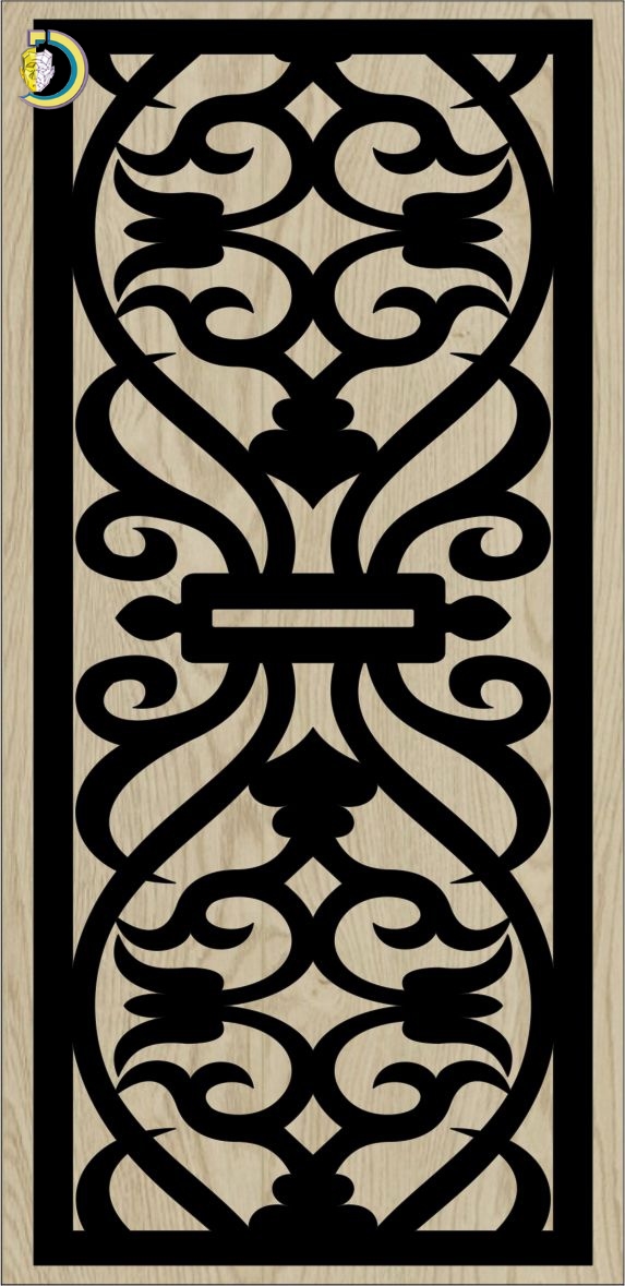 Decorative Slotted Panel 558 Pattern PDF File