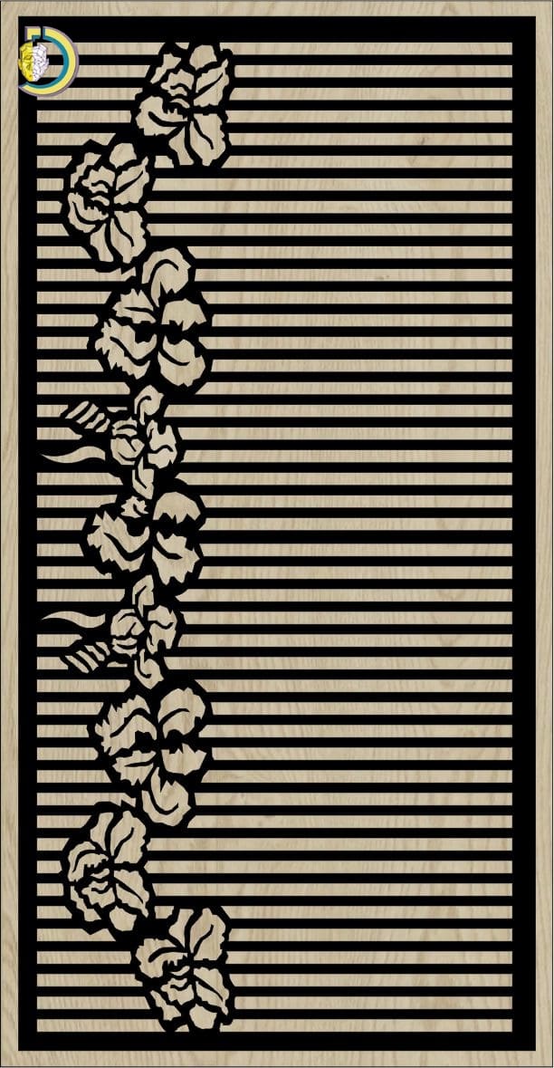 Decorative Slotted Panel 560 Pattern PDF File