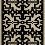 Decorative Slotted Panel 561 Pattern PDF File