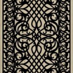 Decorative Slotted Panel 562 Pattern PDF File