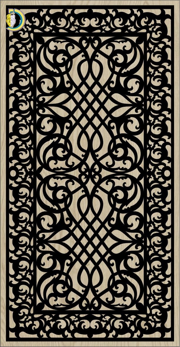 Decorative Slotted Panel 562 Pattern PDF File