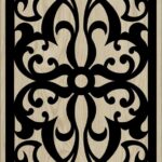 Decorative Slotted Panel 563 Pattern PDF File