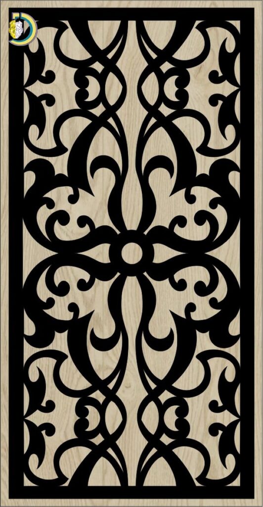 Decorative Slotted Panel 563 Pattern PDF File