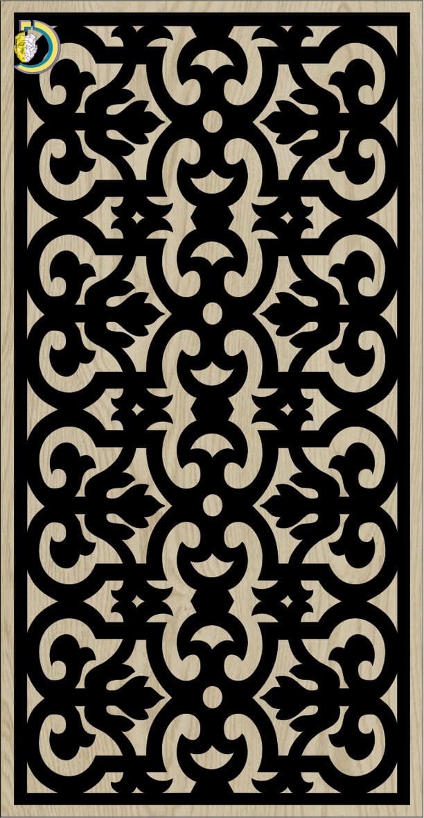 Decorative Slotted Panel 564 Pattern PDF File