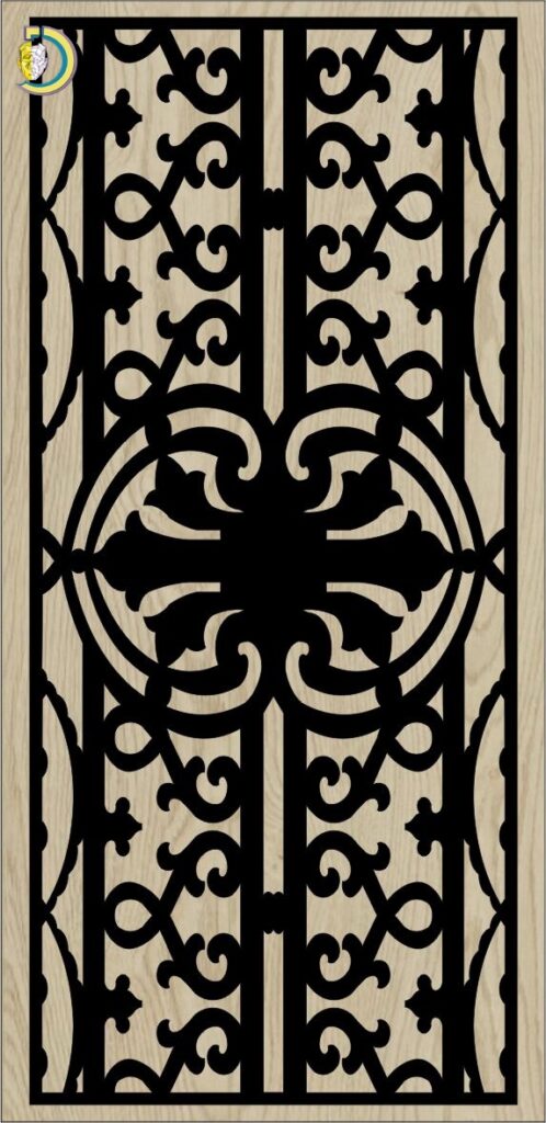 Decorative Slotted Panel 566 Pattern PDF File