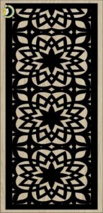 Decorative Slotted Panel 567 Pattern PDF File