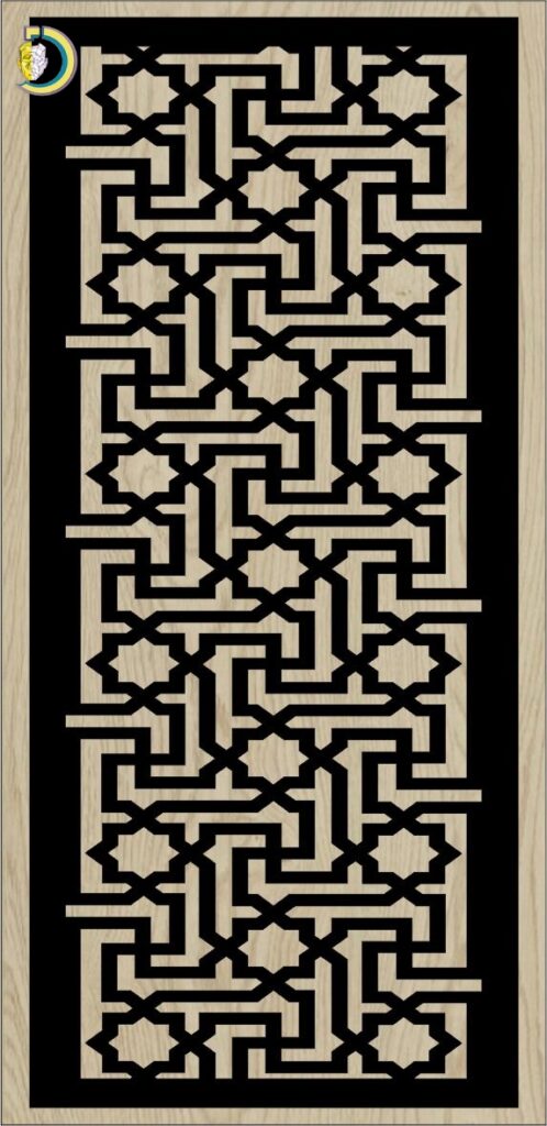 Decorative Slotted Panel 569 Pattern PDF File