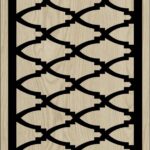 Decorative Slotted Panel 570 Pattern PDF File