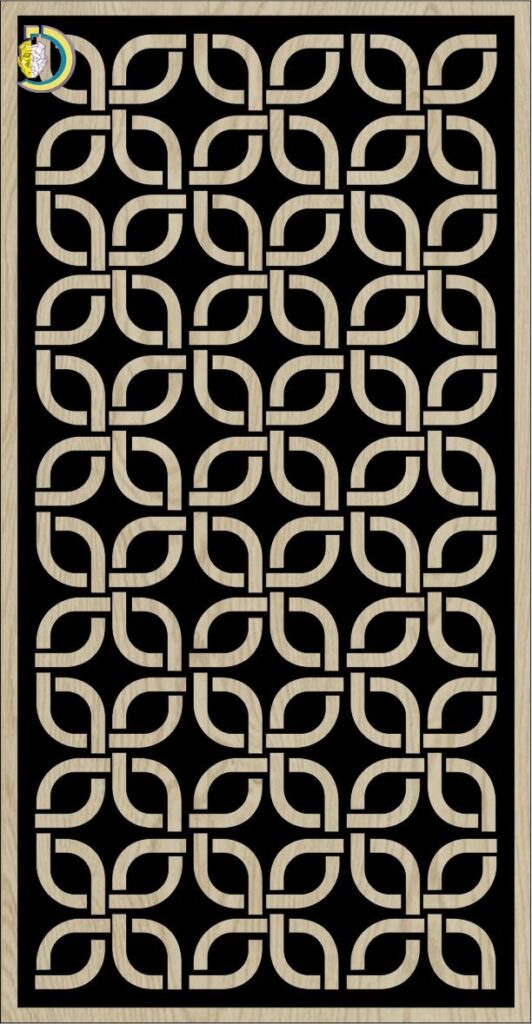 Decorative Slotted Panel 571 Pattern PDF File