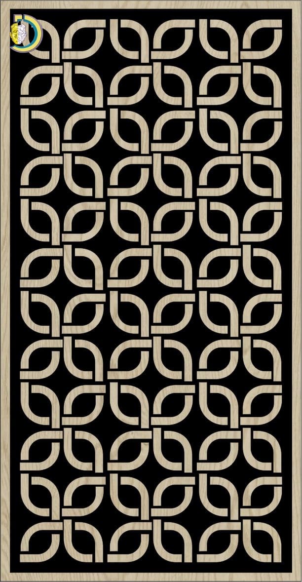 Decorative Slotted Panel 571 Pattern PDF File