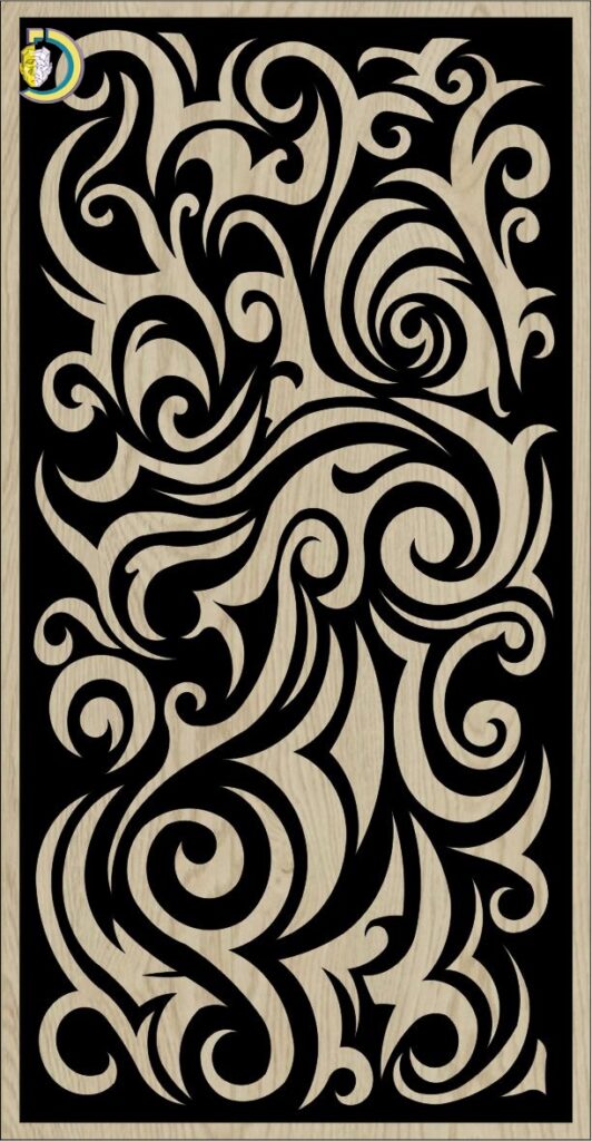 Decorative Slotted Panel 574 Pattern PDF File