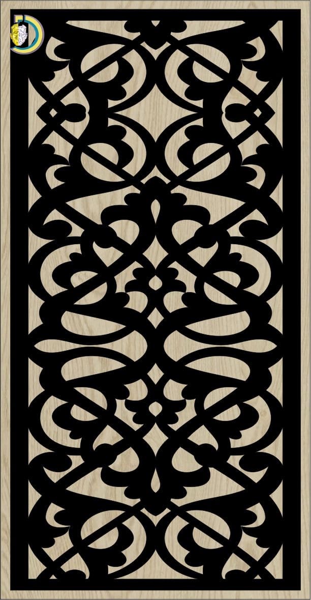 Decorative Slotted Panel 575 Pattern PDF File