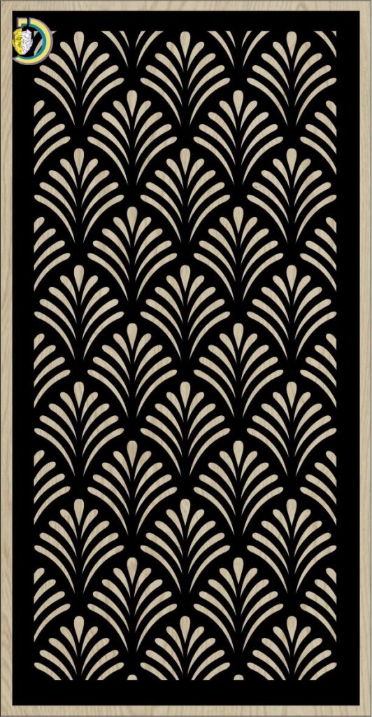 Decorative Slotted Panel 579 Pattern PDF File