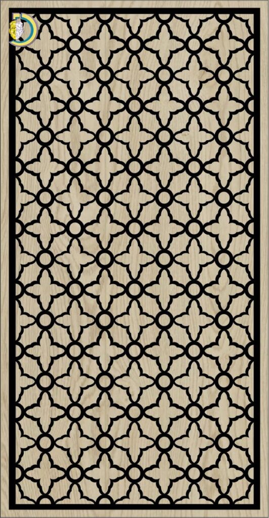 Decorative Slotted Panel 580 Pattern PDF File