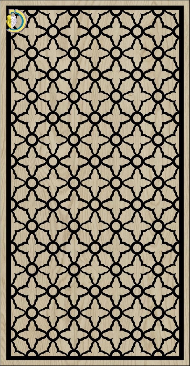 Decorative Slotted Panel 580 Pattern PDF File