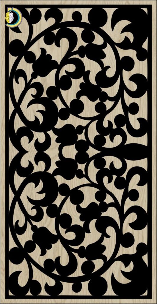 Decorative Slotted Panel 581 Pattern PDF File